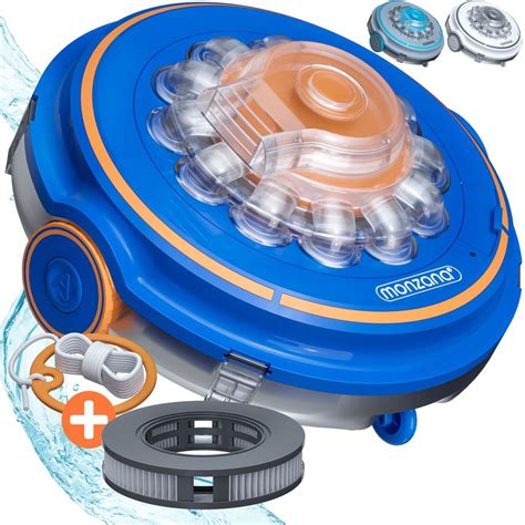 poolboy24|MONZANA® Poolroboter Poolboy600 Kabellos Vollautomatisch .